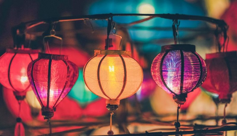 فانوس رمضان النحاسي الكبير